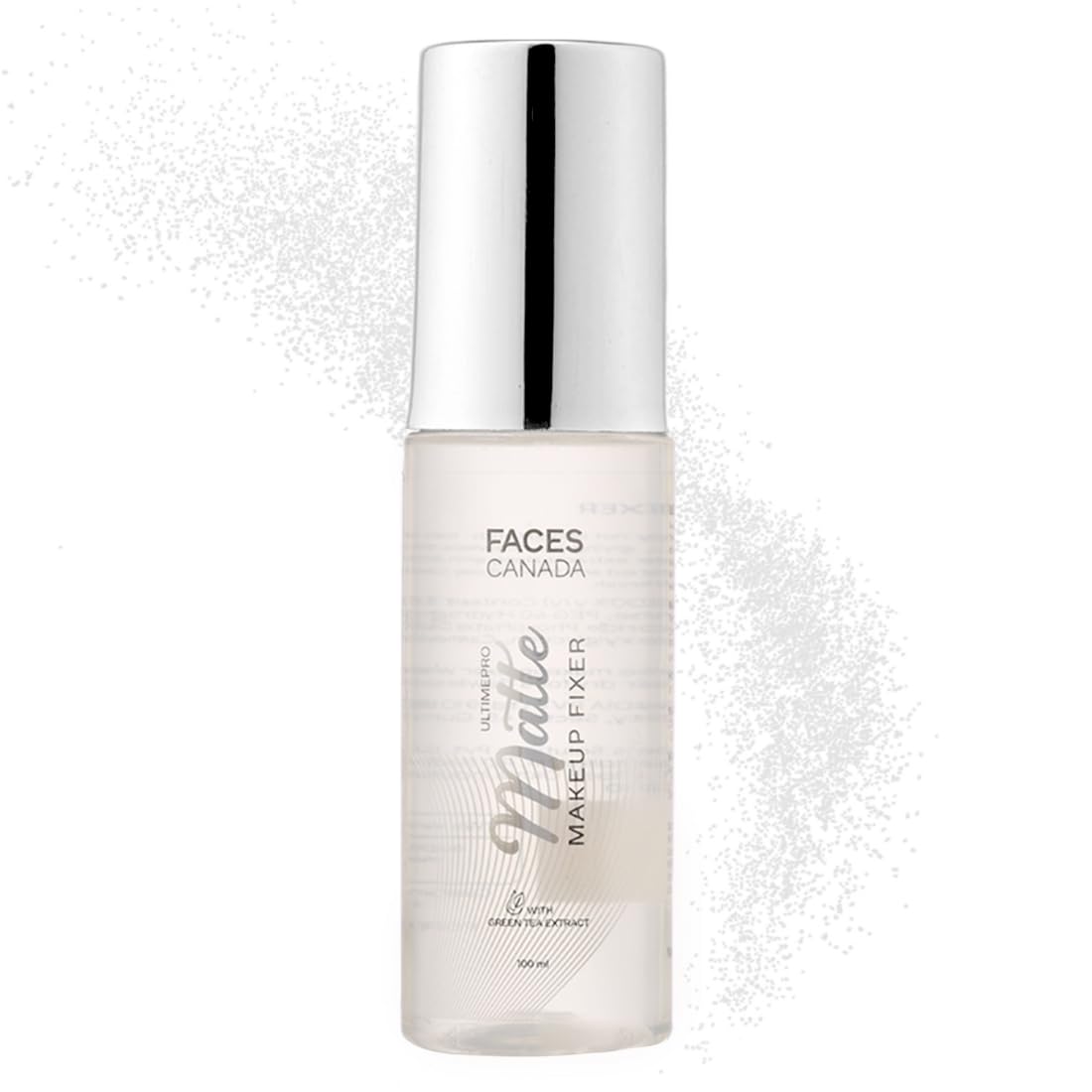 FACES CANADA Ultime Pro Shimmer Makeup Fixer, 50ml | Long Lasting Makeup Setting Spray | Keeps Makeup Intact | Glamourous Shimmer Finish | Hydrates, Soothes & Refreshes Skin | Alcohol Free