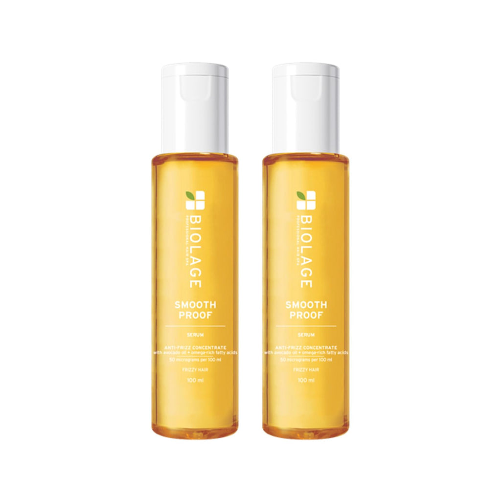 Biolage Smooth Proof 6-in-1 Hair Serum for Deep Smoothening and Frizzy Hair with Avocado and Grape Seed Oil for 72HR Frizz Control for Women and Men Vegan and Cruelty-Free​