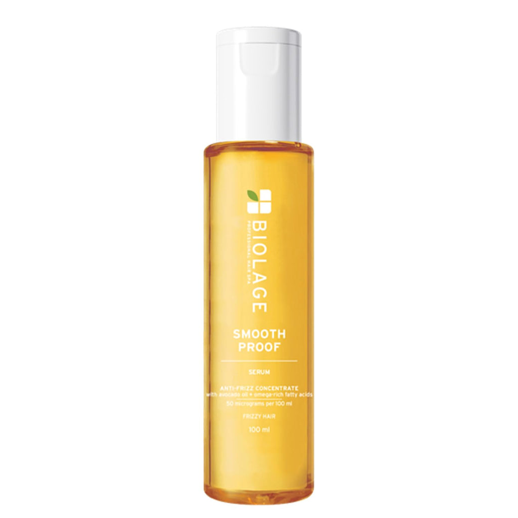 Biolage Smooth Proof 6-in-1 Hair Serum for Deep Smoothening and Frizzy Hair with Avocado and Grape Seed Oil for 72HR Frizz Control for Women and Men Vegan and Cruelty-Free​