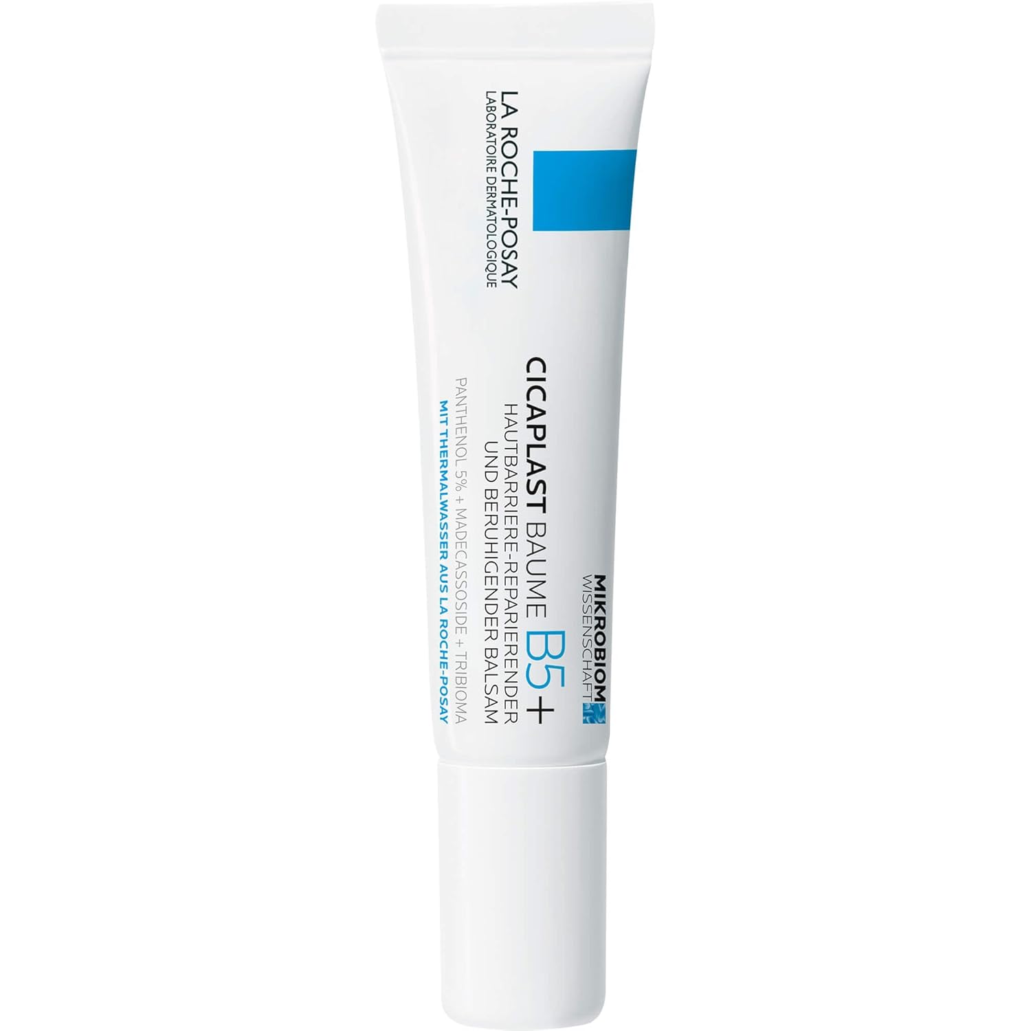 La Roche-Posay Cicaplast Baume B5+ Repair Moisturizer Balm | Hydating Multi-Purpose Soothing Cream for Dry, Sensitive & Damaged Skin, Fragrance Free 15 ml