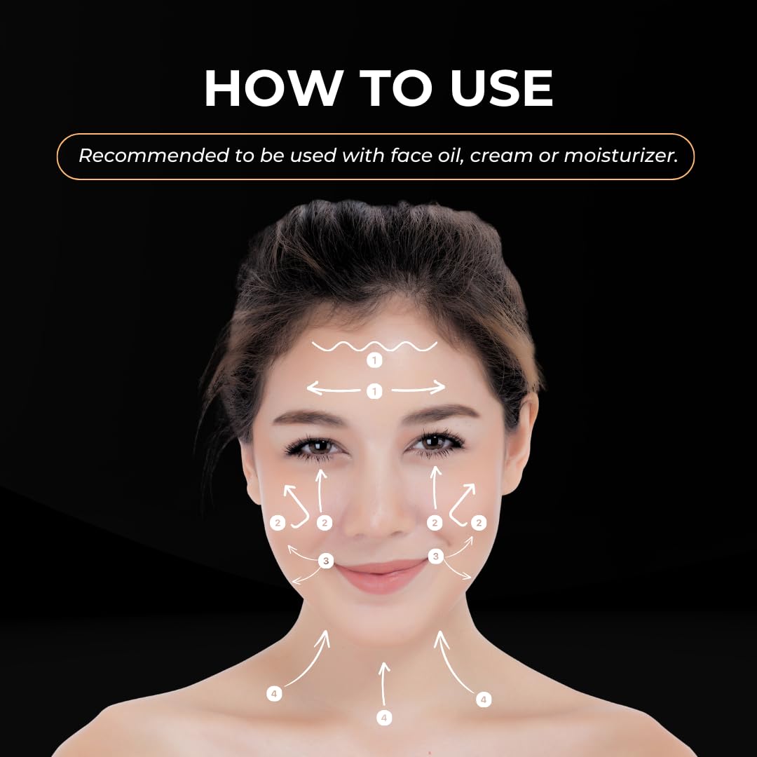 Numour G.O.A.T Smart Electric Gua Sha Handheld Face Massager Machine For Facial | EMS Technology with LED Purple, Blue & Red Light Therapy for Face | Sonic Pulsations, Hot & Cold Massage | Anti-Aging, Acne Clearing, Skin Repair