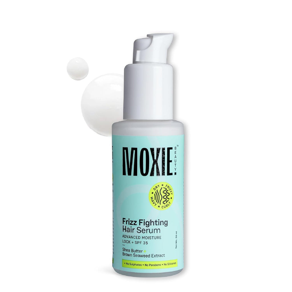 Moxie Beauty Frizz Fighting Hair Serum, SPF 35 Heat Protection | 50ml