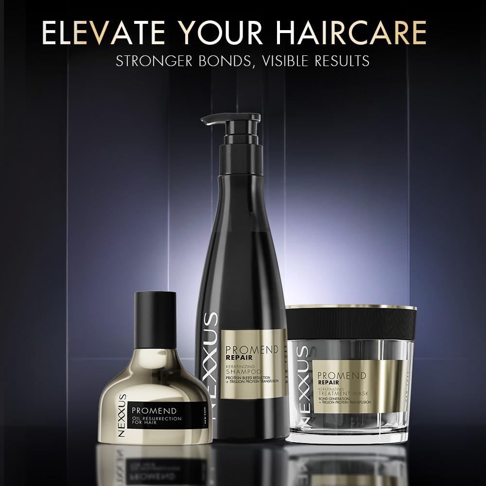 Nexxus Promend Resurrection Hair Oil-In-Serum 100ml | 11 X Strength | 72H Smoothness | Crafted with Precious Magnolia Essence