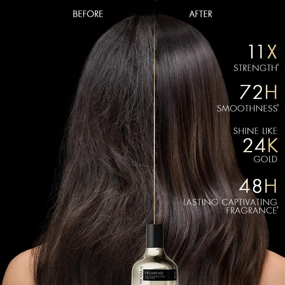 Nexxus Promend Resurrection Hair Oil-In-Serum 100ml | 11 X Strength | 72H Smoothness | Crafted with Precious Magnolia Essence