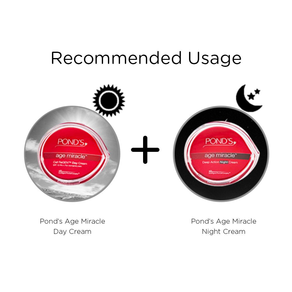 POND'S Age Miracle Wrinkle Corrector Spf 18 Pa++ Anti Aging Day Cream, 50 g