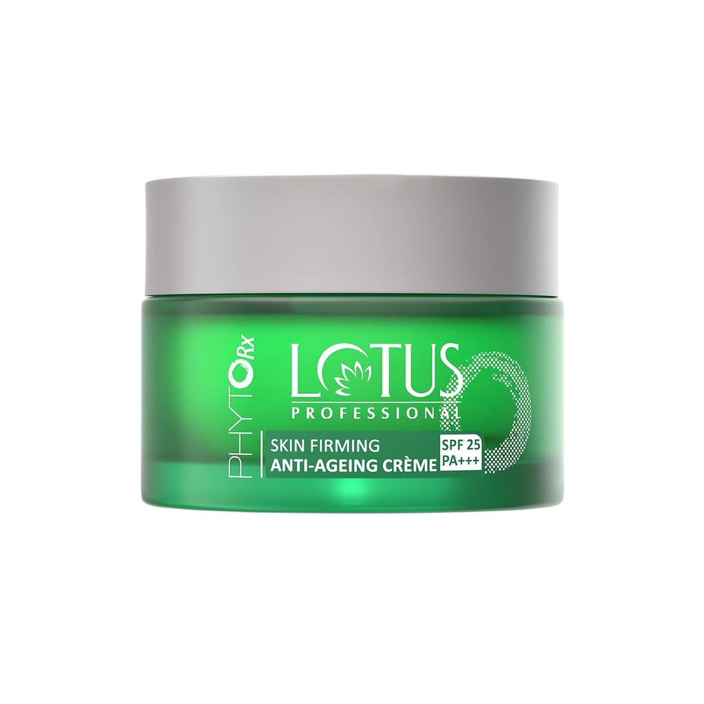 Lotus Professional PhytoRx SPF 25 Anti Ageing Face Cream | Anti-Ageing, Skin Firming & Hydration | With White Mulberry & Japanese Sakura | With Advanced Formula | For Men & Women | Paraben Free | 50g