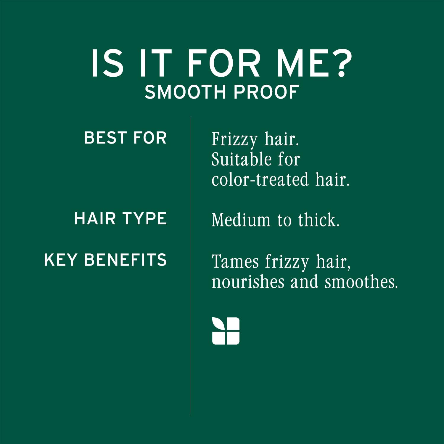 Biolage Smooth Proof 6-in-1 Hair Serum for Deep Smoothening and Frizzy Hair with Avocado and Grape Seed Oil for 72HR Frizz Control for Women and Men Vegan and Cruelty-Free​