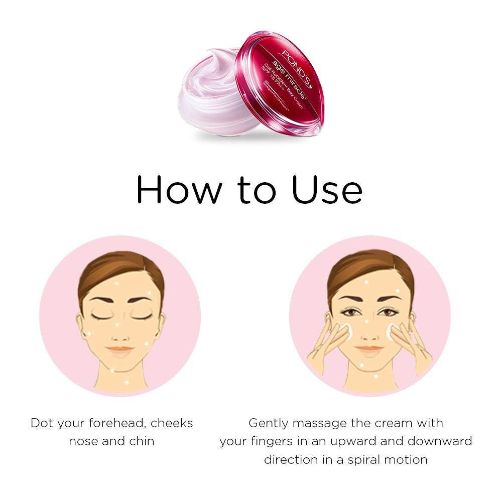 POND'S Age Miracle Wrinkle Corrector Spf 18 Pa++ Anti Aging Day Cream, 50 g