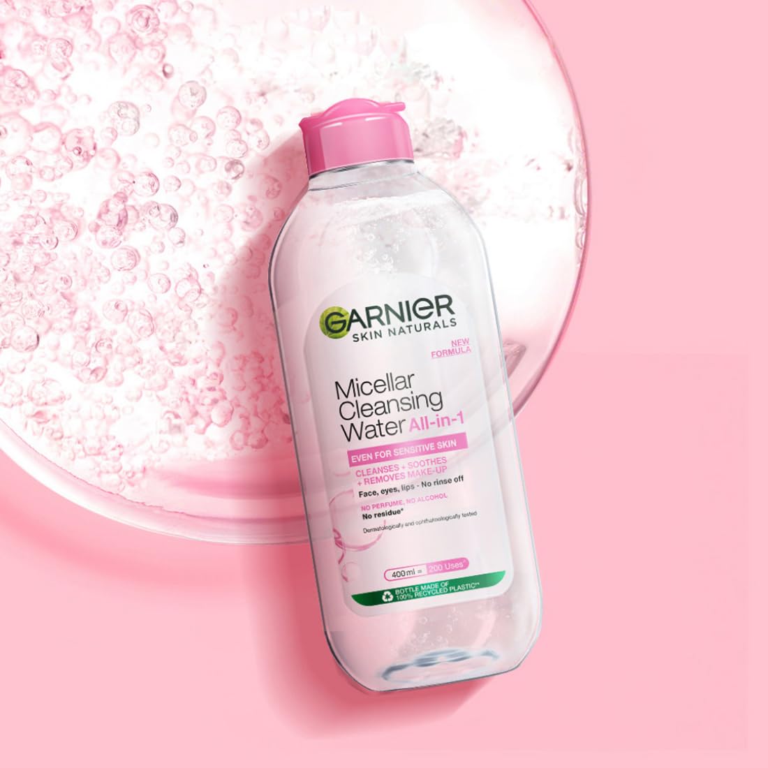 Garnier Micellar Cleaning Water, Hydrating & Soothing, 400ml