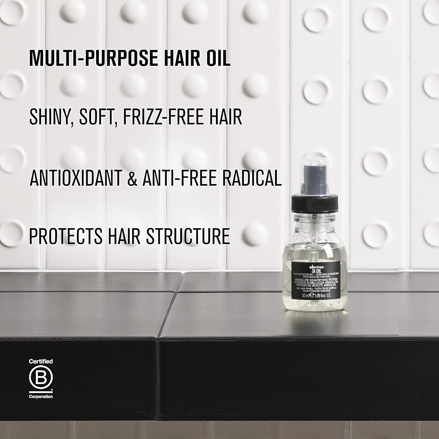 Davines OI Oil Travel Size, 1.69 fl. oz.