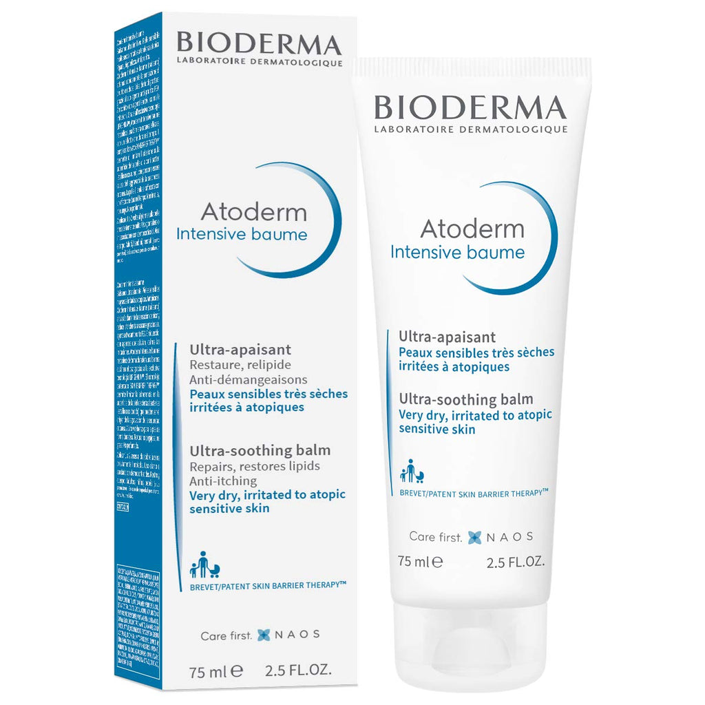 Bioderma Atoderm Intensive Ultra-soothing Baume - Moisturizer for Very dry Sensitive to Atopic Skin, 45ml