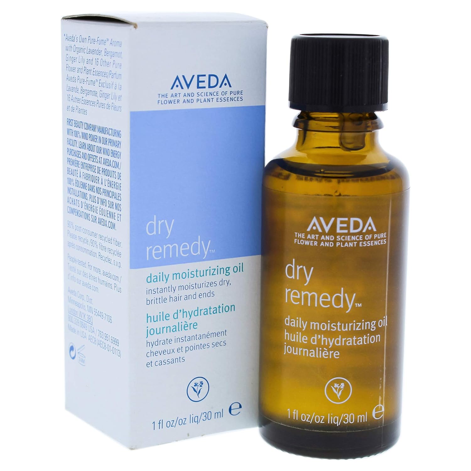 Aveda Dry Remedy Daily Moisturizing Oil 1 oz
