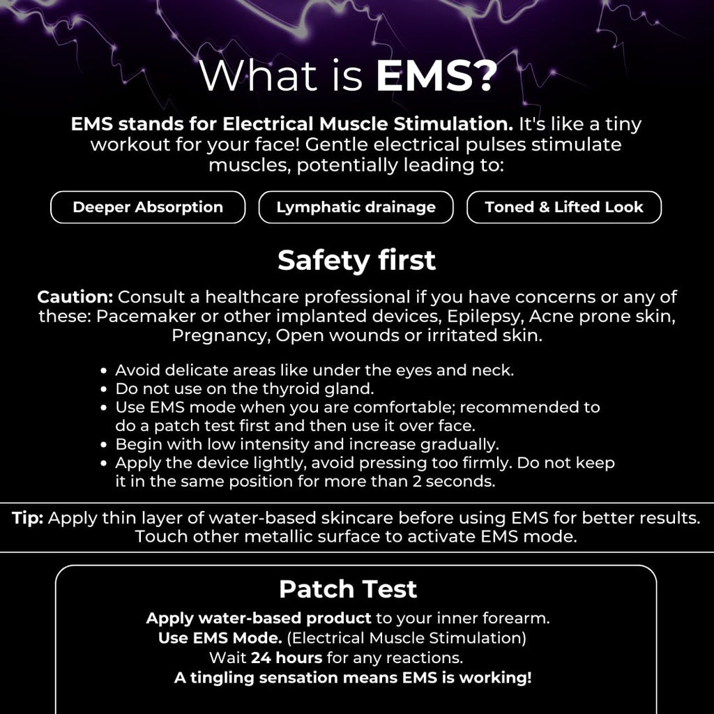 Numour G.O.A.T Smart Electric Gua Sha Handheld Face Massager Machine For Facial | EMS Technology with LED Purple, Blue & Red Light Therapy for Face | Sonic Pulsations, Hot & Cold Massage | Anti-Aging, Acne Clearing, Skin Repair