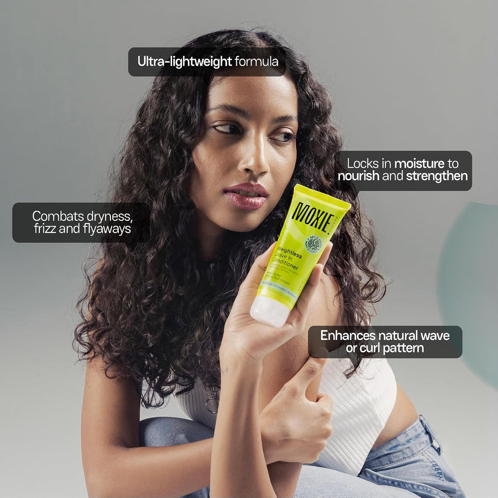 Moxie Beauty Weightless Leave-In Conditioner, Mango & Ginseng | 120ml