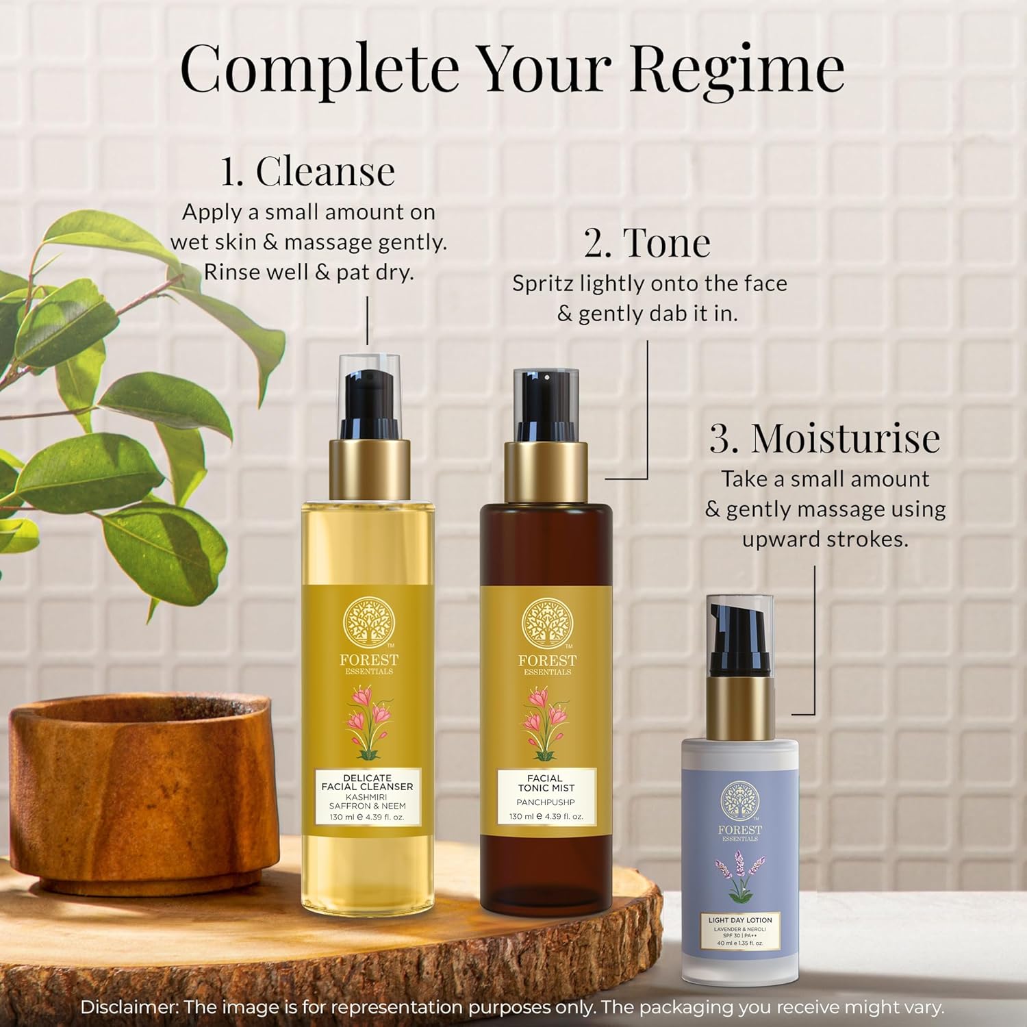 Forest Essentials Ayurvedic Purifying Face Wash with Saffron & Neem | For Normal to Oily Skin | Sulphate Free